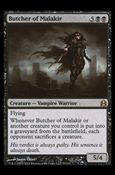 Magic the Gathering: Commander (Base Set) card 75 Butcher of Malakir