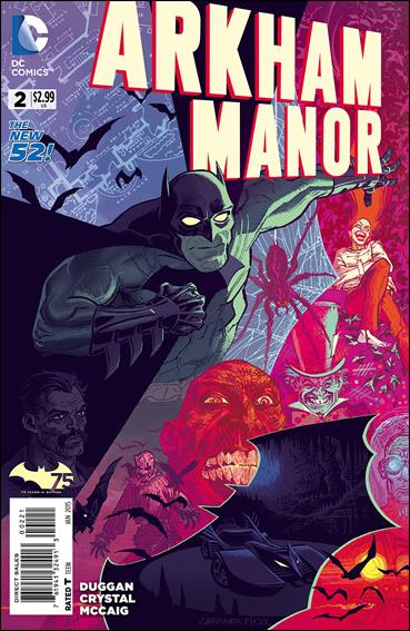 Arkham Manor issue 2-B Chris Brunner 1:25 Cover