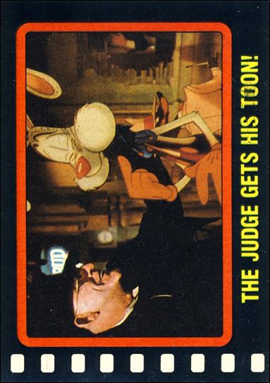 Who Framed Roger Rabbit? (Base Set) card 69 The Judge Gets His Toon!