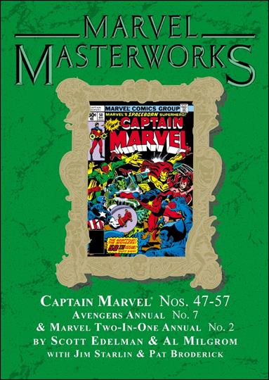 Marvel Masterworks: Captain Marvel issue 5-B Marble Dust Jacket Vol 207