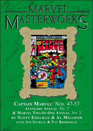 Marvel Masterworks: Captain Marvel issue 5-B Marble Dust Jacket Vol 207