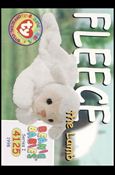 Beanie Babies Series 1 (Base Set) card 74 Fleece the Lamb