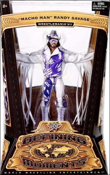 WWE: Defining Moments (Series 1) figure 1 "Macho Man" Randy Savage