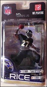 NFL (Series 25) figure 4-C Ray Rice (Black Jersey) 1/100
