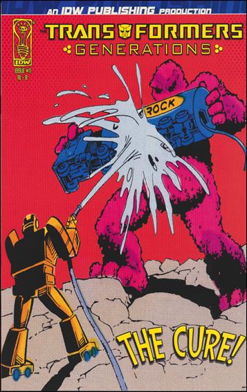Transformers: Generations issue 11-C Retro Art 1:15 Cover