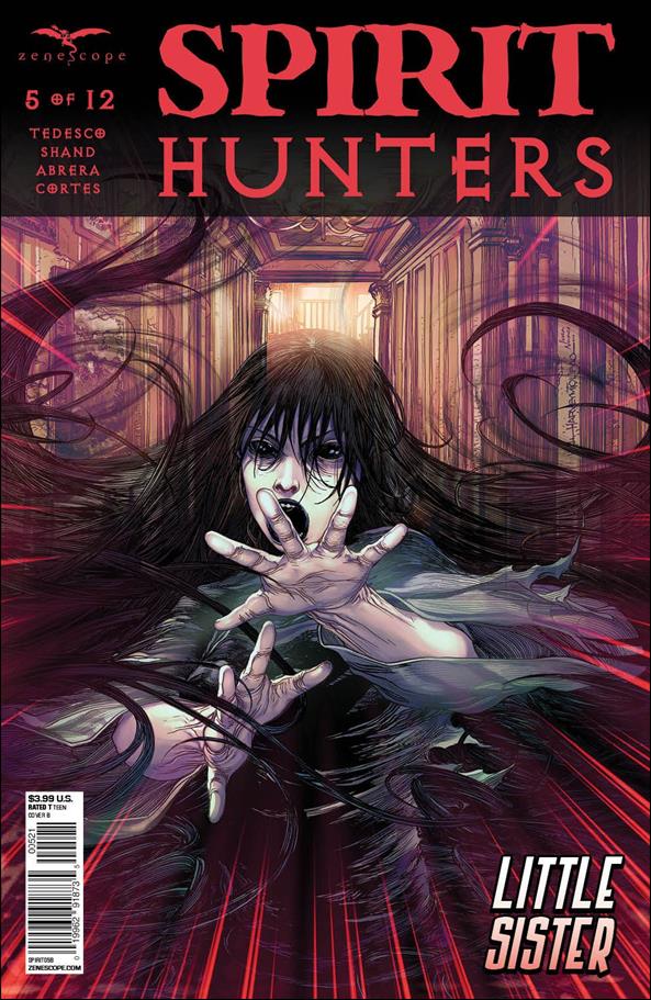 Spirit Hunters issue 5-B Harvey Tolibao Cover