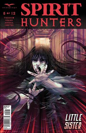 Spirit Hunters issue 5-B Harvey Tolibao Cover