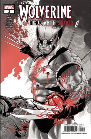 Wolverine: Black, White & Blood issue 2 Salvador Larroca Cover