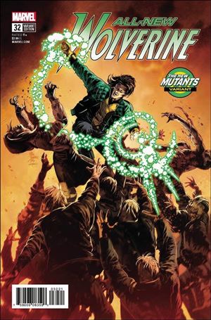 All-New Wolverine  issue 32-B Mike Deodato Jr. New Mutants Cover