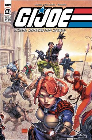 G.I. Joe: A Real American Hero issue 283-B Freddie Williams II Cover