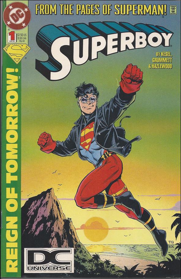 Superboy (1994) issue 1-C DC Universe UPC (2nd Printing)
