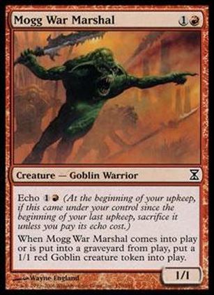 Magic the Gathering: Time Spiral (Base Set) card 170 Mogg War Marshal