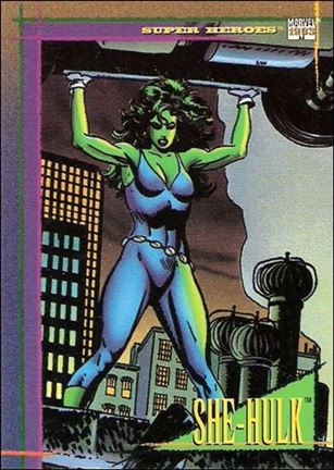 Marvel Universe: Series 4 (Base Set) card 82 She-Hulk