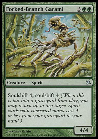 Magic the Gathering: Betrayers of Kamigawa (Base Set) card 125 Forked-Branch Garami