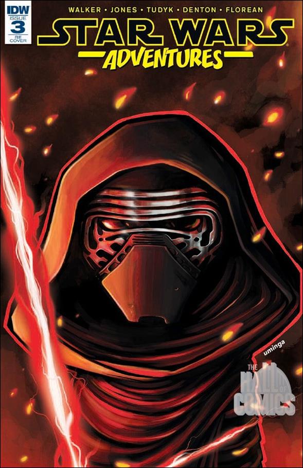 Star Wars Adventures (2017) issue 3-D Christopher Uminga Hall of Comics Cover