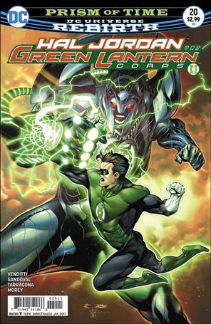 Hal Jordan and the Green Lantern Corps issue 20 Rafa Sandoval Cover