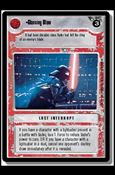 Star Wars: Cloud City Limited (Base Set) card 130 Glancing Blow