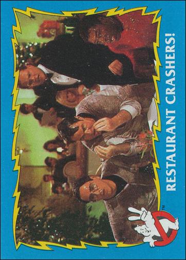 Ghostbusters II (Base Set) card 60 Restaurant Crashers!