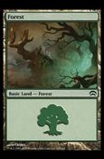 Magic the Gathering: Planechase (Base Set) card 167 Forest