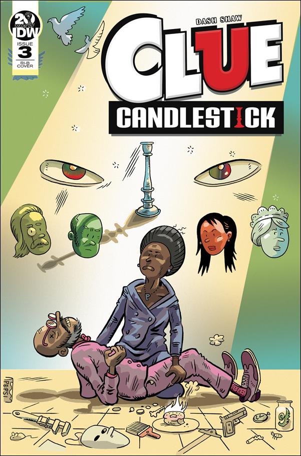 Clue: Candlestick issue 3-C Kevin Huizenga 1:20 Cover
