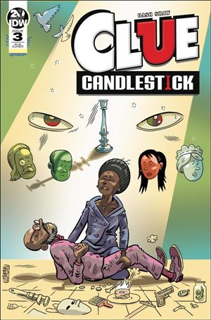 Clue: Candlestick issue 3-C Kevin Huizenga 1:20 Cover