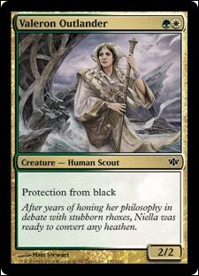 Magic the Gathering: Conflux (Base Set) card 130 Valeron Outlander
