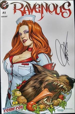 Ravenous issue 1-C Jose Varese New York Comic Con Cover