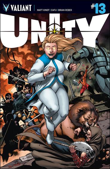 Unity (2013) issue 13 CAFU Cover