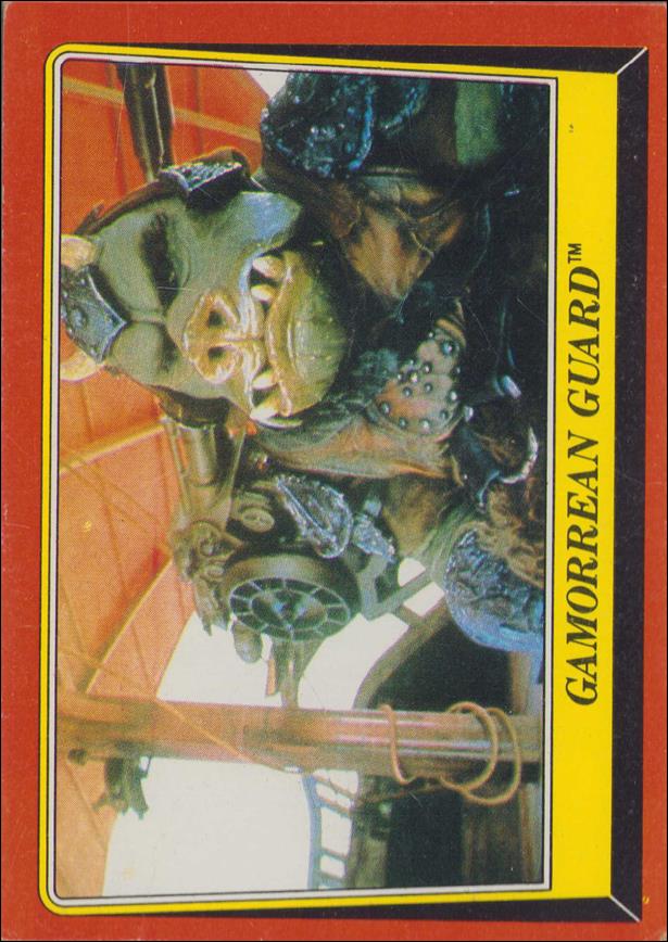 Star Wars: Return of the Jedi: Series 1 (Base Set) card 49 Gamorrean Guard