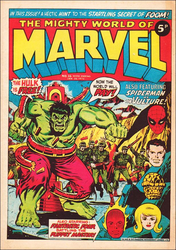 Mighty World of Marvel (UK) (1972) issue 16