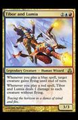 Magic the Gathering: Guildpact (Base Set) card 135 Tibor and Lumia