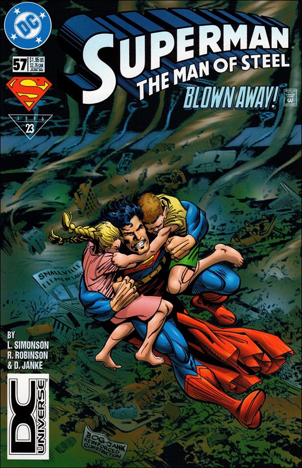 Superman: The Man of Steel issue 57-B DC Universe UPC (2nd Printing)