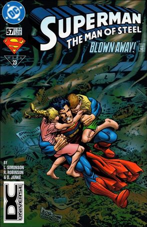 Superman: The Man of Steel issue 57-B DC Universe UPC (2nd Printing)