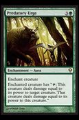 Magic The Gathering: Zendikar (Base Set) card 175 Predatory Urge