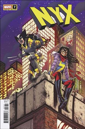 NYX (2024) issue 7-B Justin Mason Cover