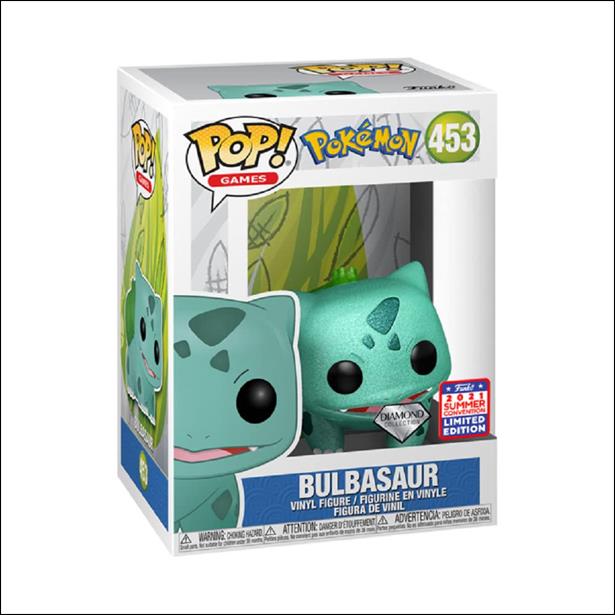 POP! Games figure 453-C Bulbasaur (Diamond Summer Convention Exclusive)
