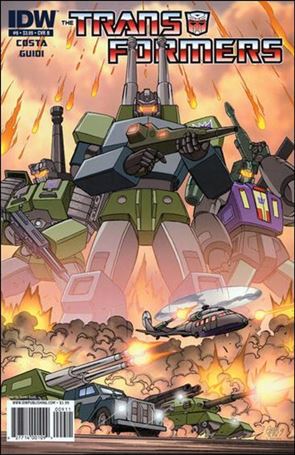 Transformers (2009) issue 9-B Guido Guidi Cover 