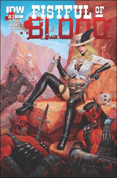 Fistful of Blood issue 3 James Ryman Cover