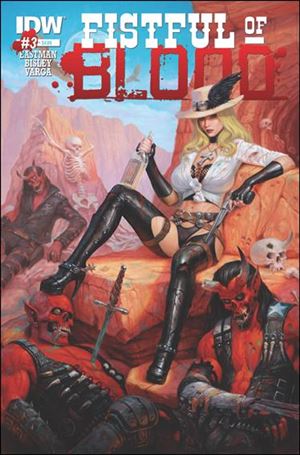 Fistful of Blood issue 3 James Ryman Cover