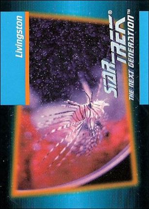 Star Trek: The Next Generation - Inaugural Edition (Base Set) card 29 Livingston