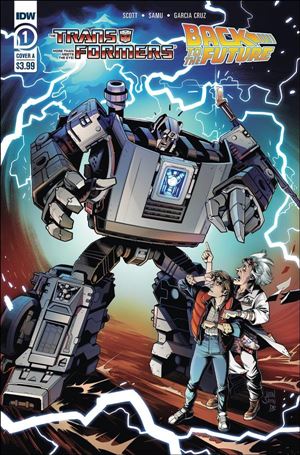 Transformers/Back to the Future Cover Image 1