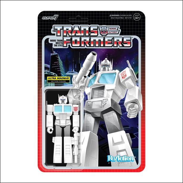 ReAction: Transformers figure 52 Optimus Prime (Ultra Magnus)