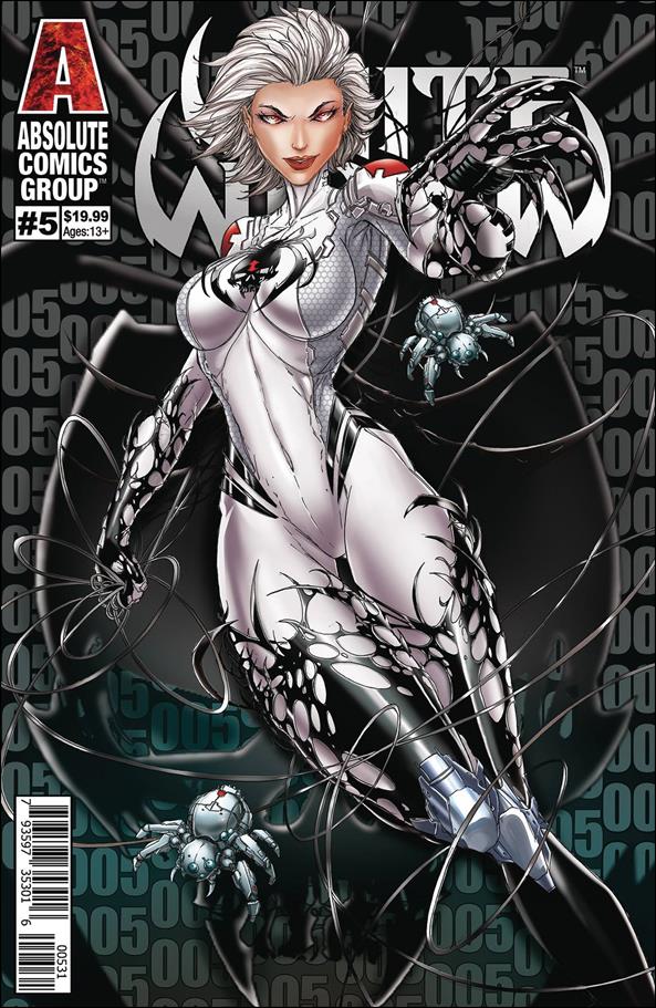 White Widow issue 5-C Jamie Tyndall Wraparound Lenticular Cover