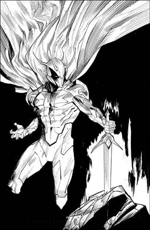 Once & Future issue 20-B Dan Mora 1:10 Black & White Virgin Cover