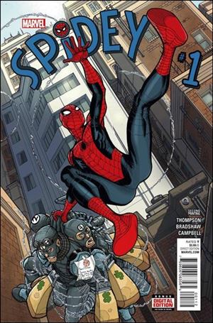 Spidey issue 1-E Nick Bradshaw Cover (2nd Printing)