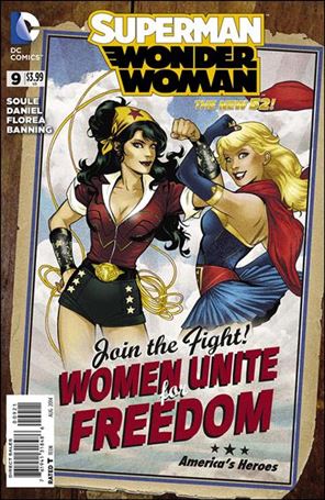 Superman/Wonder Woman issue 9-D Ant Lucia Bombshells Cover