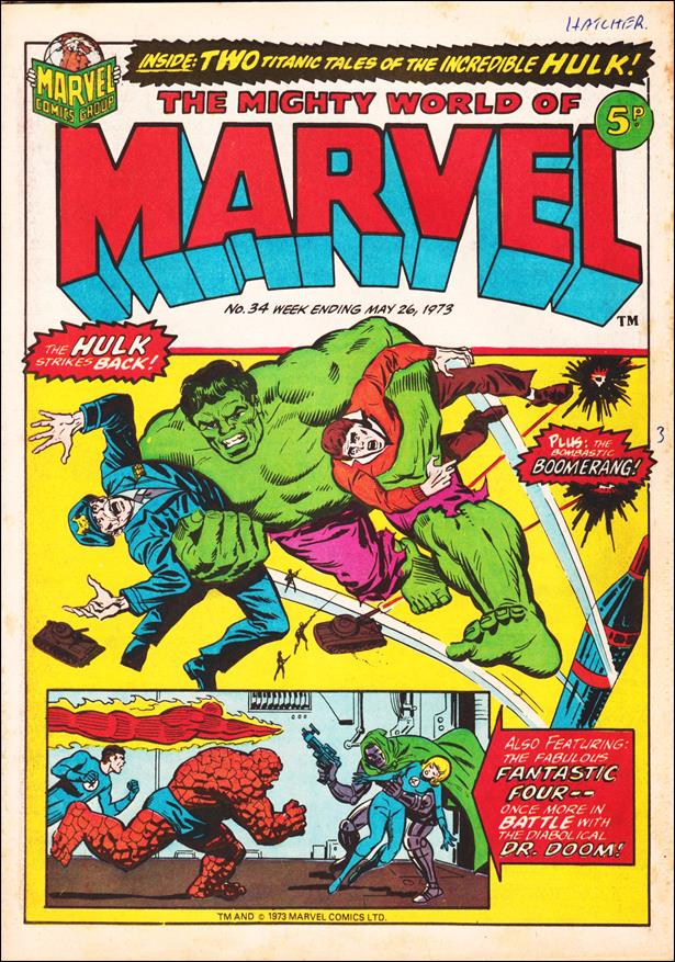 Mighty World of Marvel (UK) (1972) issue 34