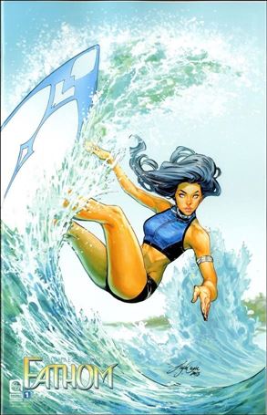 Michael Turner's Fathom (2018) issue 1-D Siya Oum 1:12 Cover