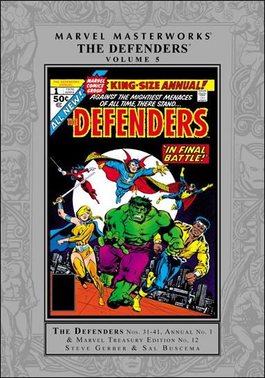 Marvel Masterworks: The Defenders issue 5 Silver Dust Jacket