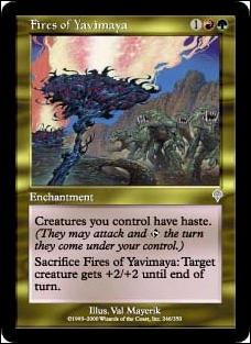 Magic the Gathering: Invasion (Base Set) card 246 Fires of Yavimaya